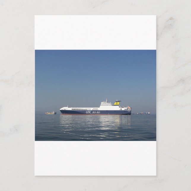 RoRo Ferry Postcard (Front)