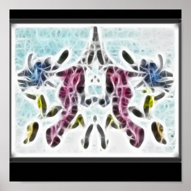 Rors Ten Fractal Poster (Front)
