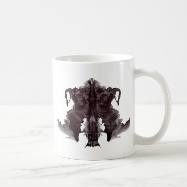 Rorschach Blot 4 Coffee Mug (Right)
