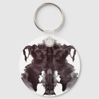 Rorschach Blot 4 Key Ring
