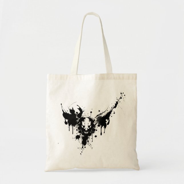 Rorschach ink blot - Skull Tote Bag (Front)