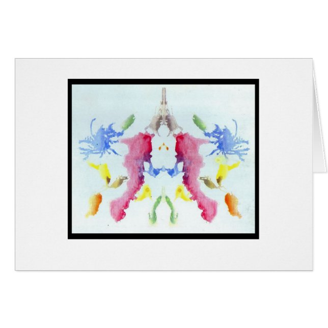 Rorschach Inkblot 10.0 (Front Horizontal)