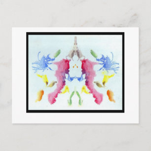 Rorschach Inkblot 10.0 Postcard