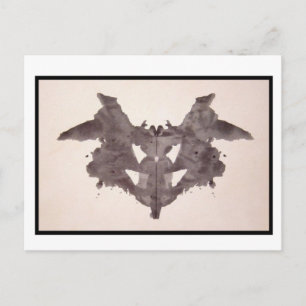 Rorschach Inkblot 1.0 Postcard