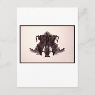 Rorschach Inkblot 4.0 Postcard