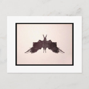 Rorschach Inkblot 5.0 Postcard