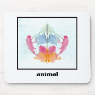 Rorschach Inkblot 8 Mouse Pad