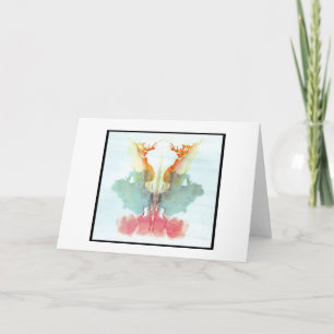 Rorschach Inkblot 9.0 Card