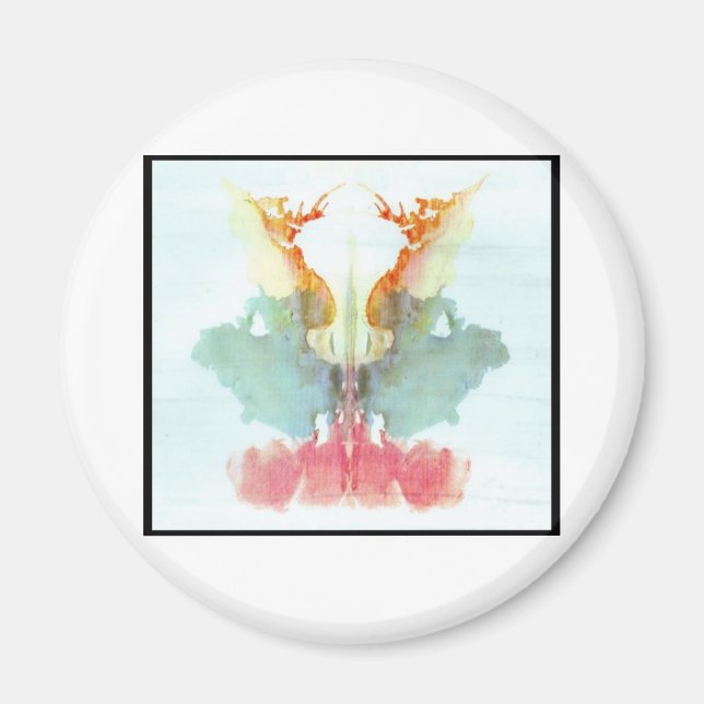 Rorschach Inkblot 9.0 Magnet (Front)