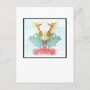 Rorschach Inkblot 9.0 Postcard