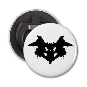 Rorschach Inkblot Bottle Opener