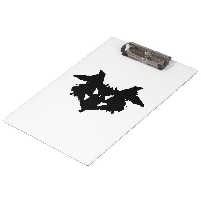 Rorschach Inkblot Clipboard (Angled)