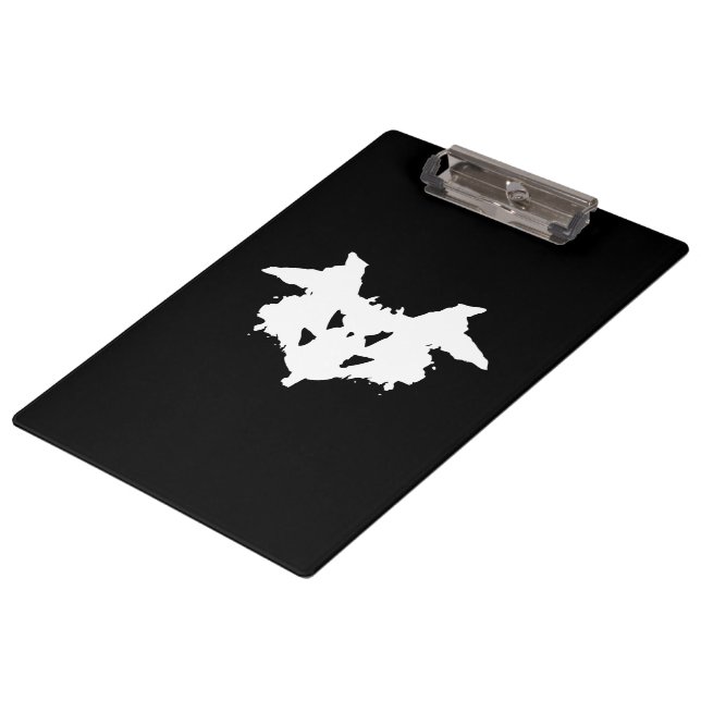 Rorschach Inkblot Clipboard (Angled)