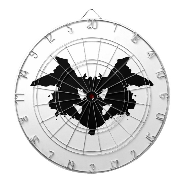 Rorschach Inkblot Dartboard (Front)
