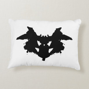 Rorschach Inkblot Decorative Cushion