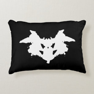 Rorschach Inkblot Decorative Cushion