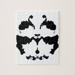 Rorschach inkblot jigsaw puzzle