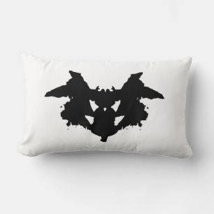 Rorschach Inkblot Lumbar Cushion