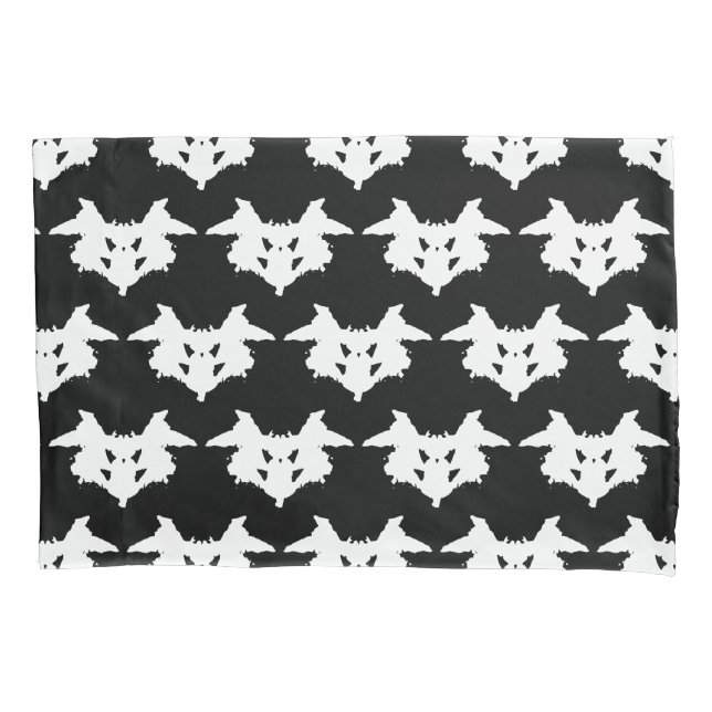 Rorschach Inkblot Pillowcase (Front-Left)