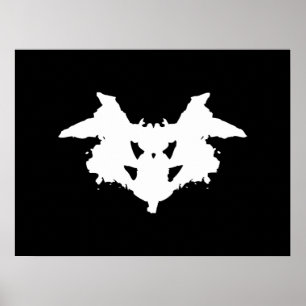 Rorschach Inkblot Poster