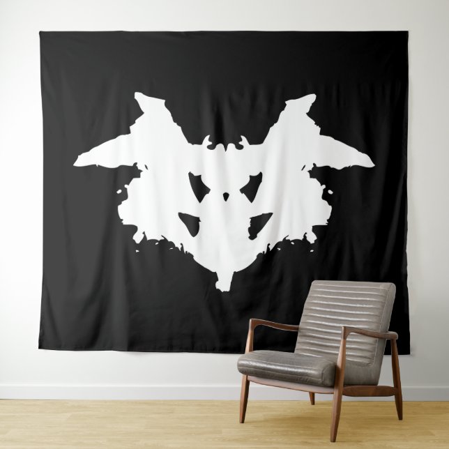 Rorschach Inkblot Tapestry (In Situ (Horizontal))