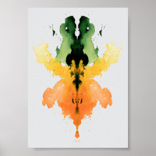 Rorschach Inkblot Test. Don't Call Me Crazy  Poster