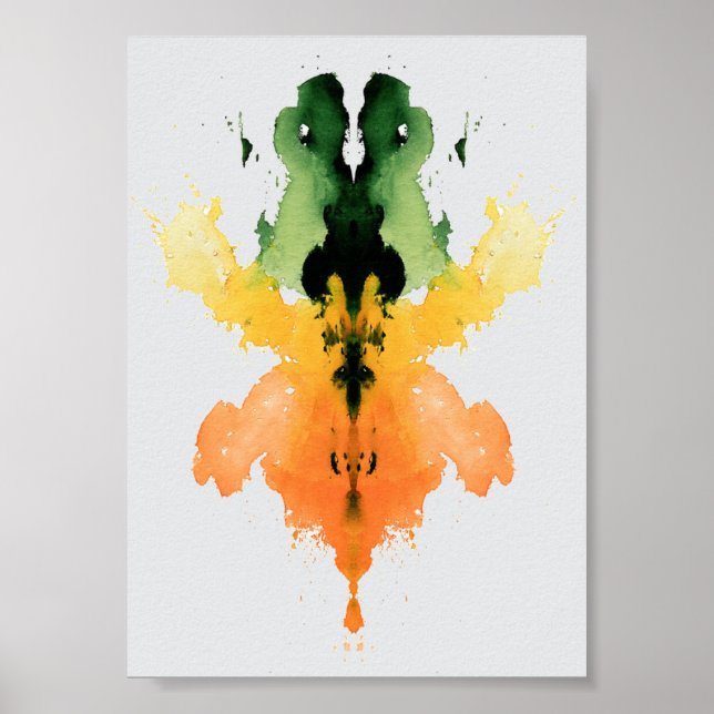 Rorschach Inkblot Test. Don't Call Me Crazy  Poster (Front)