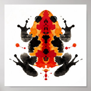 Rorschach Inkblot Test. Don't Call Me Crazy Poster