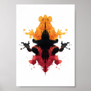 Rorschach Inkblot Test. Don't Call Me Crazy Poster