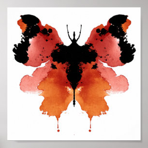 Rorschach Inkblot Test. Don't Call Me Crazy  Poster