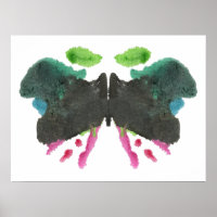 Rorschach Inkblot Test Fun Art