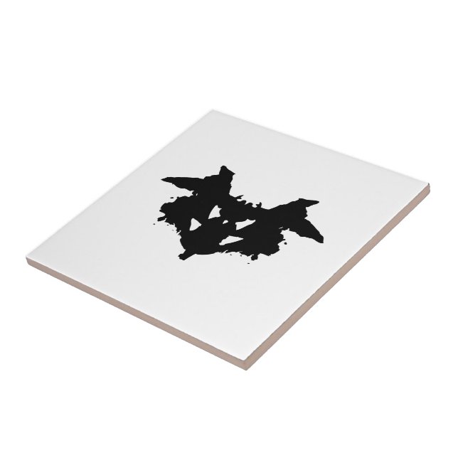 Rorschach Inkblot Tile (Side)