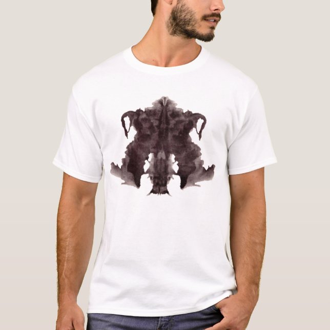 Rorschach Test InkBlots Plate 4 T-Shirt (Front)