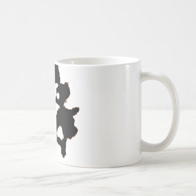 Rorschach Test of an Ink Blot Card Coffee Mug (Right)