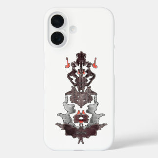 Rorschach Wants To Read People iPhone 16 Case