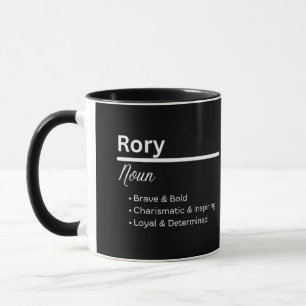 Rory Boy Name Definition Personalized Mug
