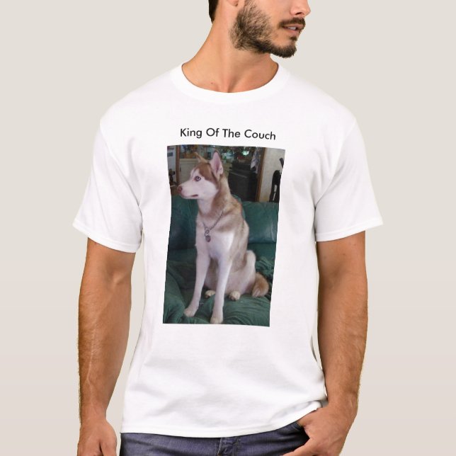 Rory Dog, King Of The Couch T-Shirt (Front)