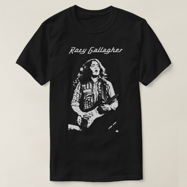 Rory Gallagher - Remember Best Musician Legend Gui T-Shirt (Design Front)