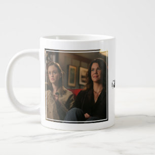 Rory & Lorelai Watch a Movie Large Coffee Mug