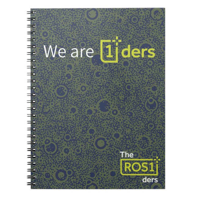 ROS1der Spiral Notebook Design #3 (Front)