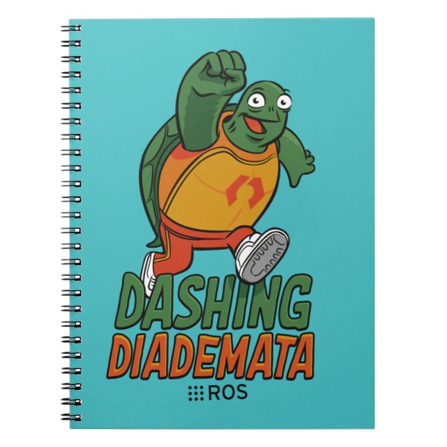 ROS 2 Dashing Diademata Notebook (Front)