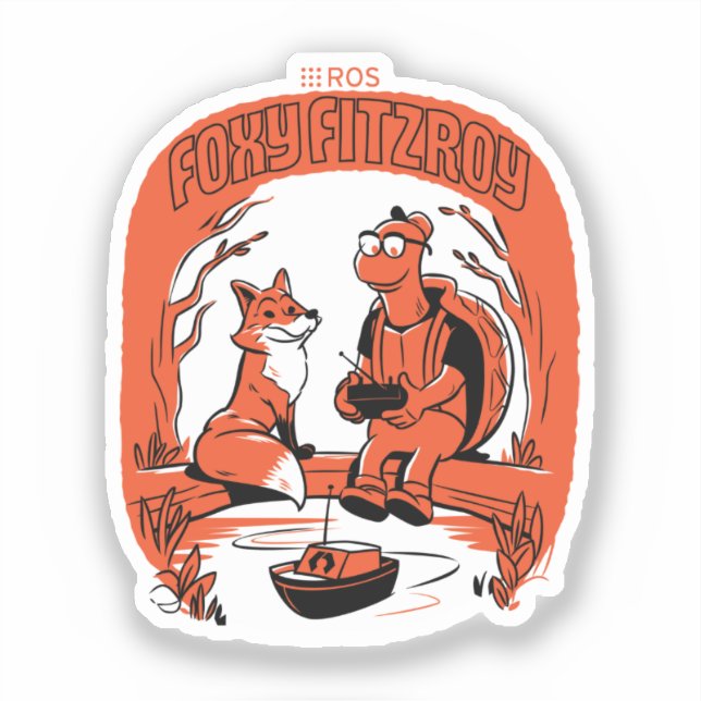 ROS 2 Foxy Fitzroy (Front)