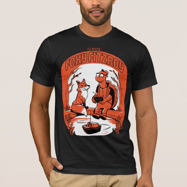 ROS 2 Foxy Fitzroy T-Shirt (Front)