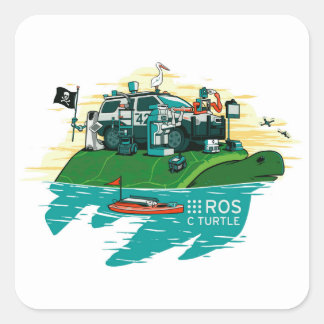ROS Cturtle Stickers