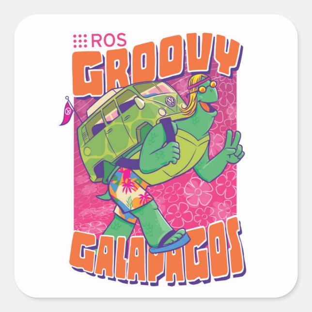 ROS Groovy Galapagos Stickers (Front)