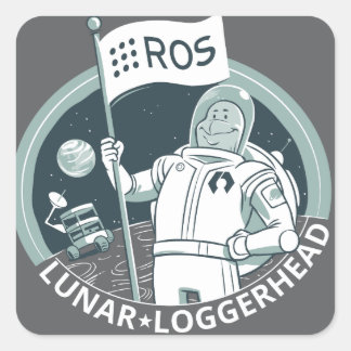 ROS Lunar Loggerhead Stickers