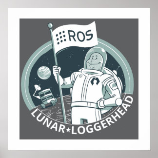 ROS Lunar Poster