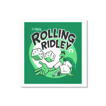 ROS Rolling Ridley Release Poster on Canvas