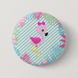 Rosa Baby Flemish Chapa 6 Cm Round Badge