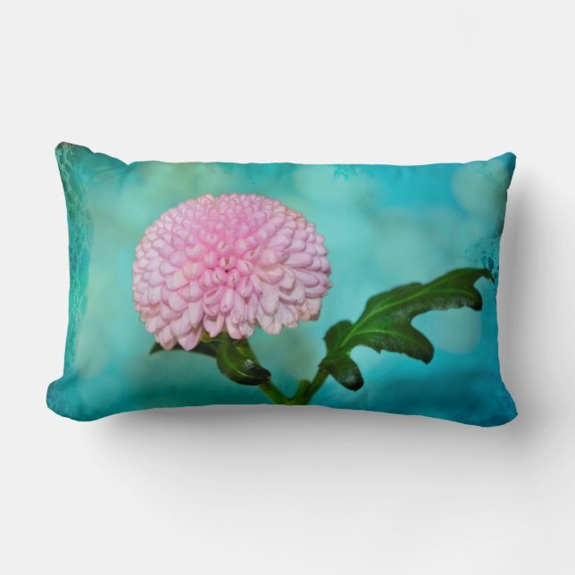 Rosa Blütentraum Lumbar Cushion (Front)